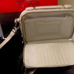 Tumi crossbody travel purse